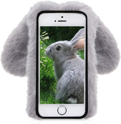 iPhone - Plüsch hülle Hase
