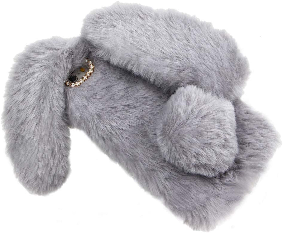 iPhone - Plüsch hülle Hase