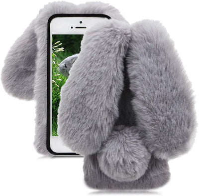 iPhone - Plüsch hülle Hase